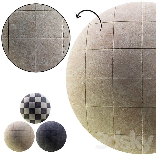 Stone Marble Tile 01 (seamless)