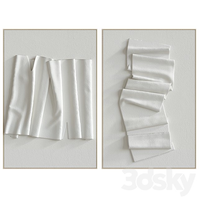 Decorative set of art paintings #92