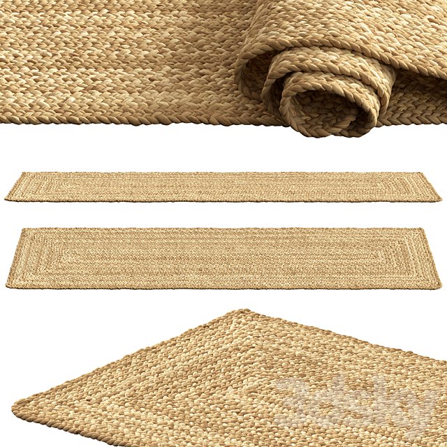 SAFAVIEH Dina Coastal Jute Rug Runner