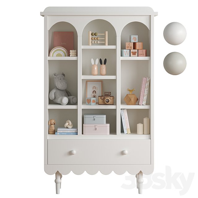 Retro Babushka Bookshelf