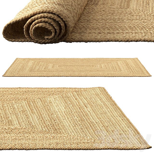 SAFAVIEH Dina Coastal Jute Rectangular