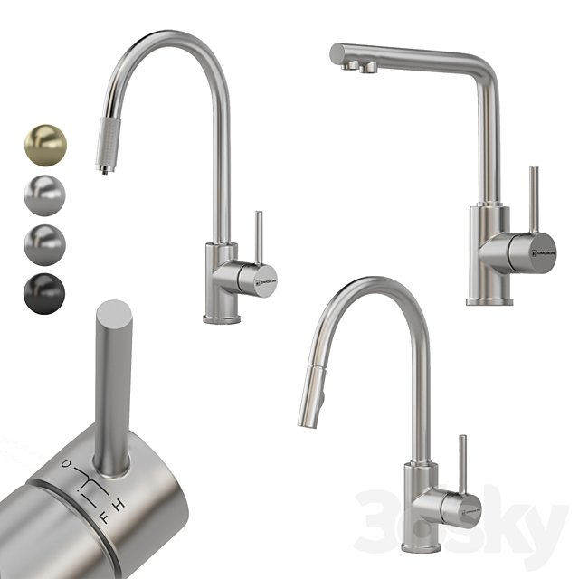 Faucet Omoikiri set 02