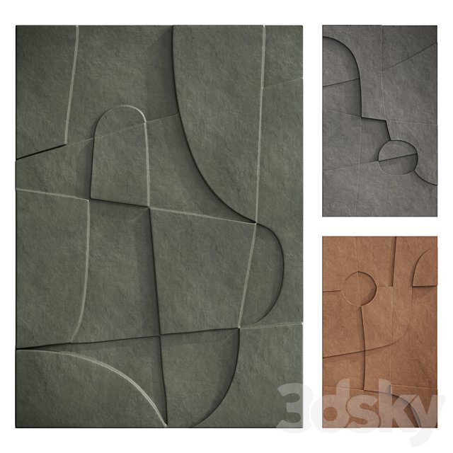 Contemporary Art Relief