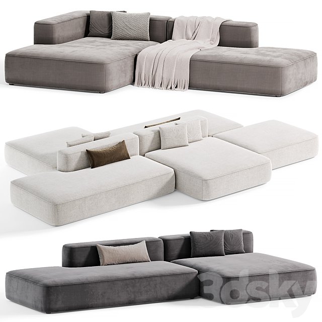 Leman Modular sofa Modern Sofa 02 By Lavsit