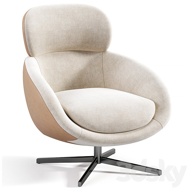 Russell Armchair By Minotti