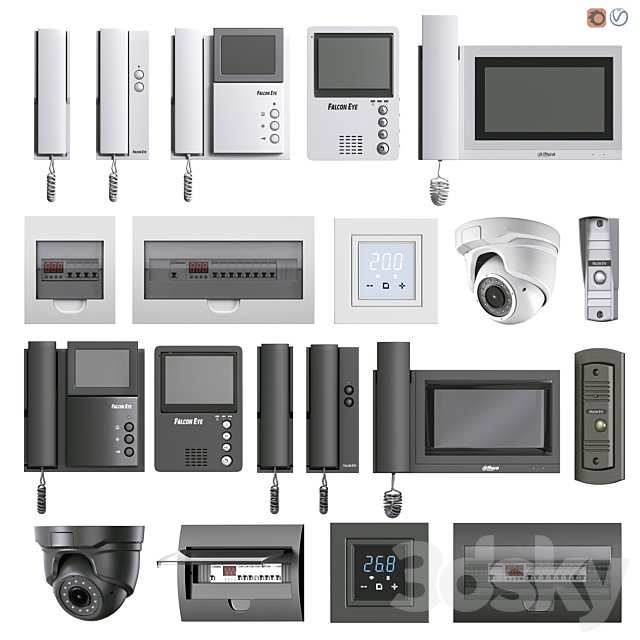 Electrical equipment set