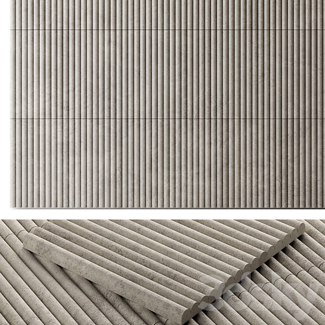 LUSSO Fluted Travertine Wall Tile