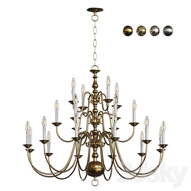 Chandelier Williamsburgh 5015 VOL.1