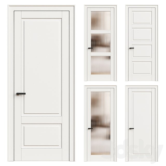 Neoclassic Single door - Interior door 207 - Novadvery - classic door