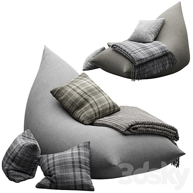 bean bag chair by etsy