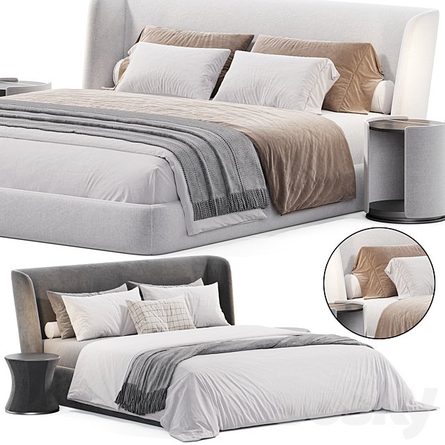 Minotti Creed Bed