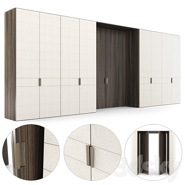 Poliform Pivot Door System and wardrobe 01