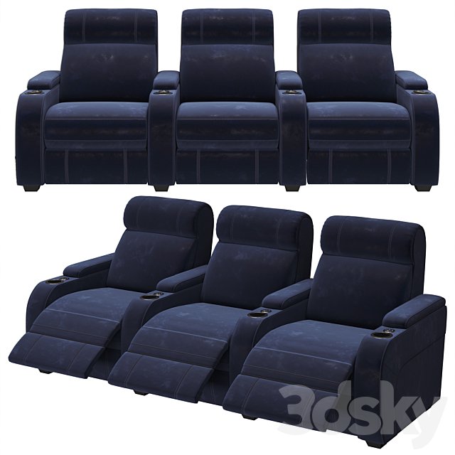 PARAMOUNT + 3 CINEMA SEATS