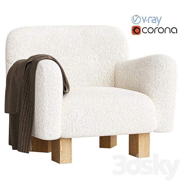 Benel armchair by divan.ru