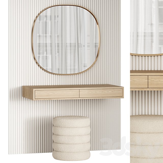 Hanging dressing table