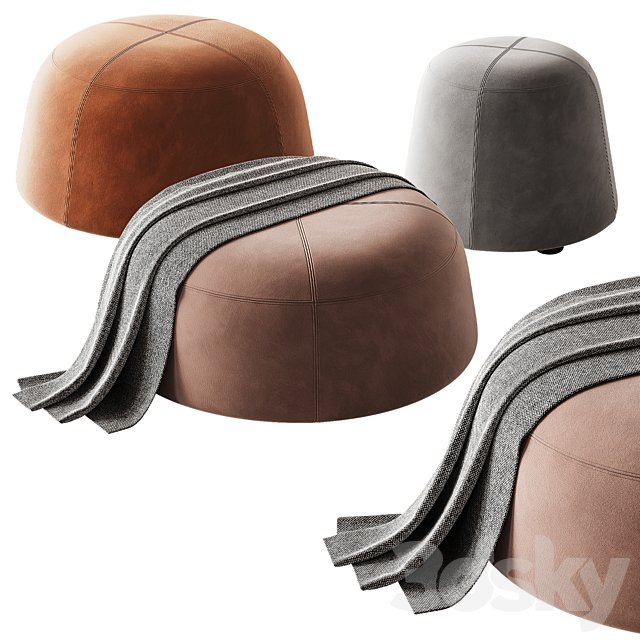 MDF Italia FUJI pouf