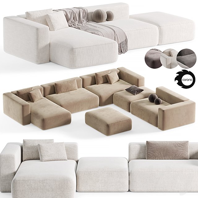Bari Sofa Modular Sofa modern By Costabella