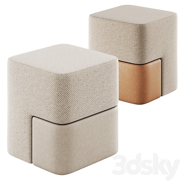 Pouf Rocha By Carpanese Home