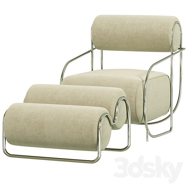 Italian luxury relax chair