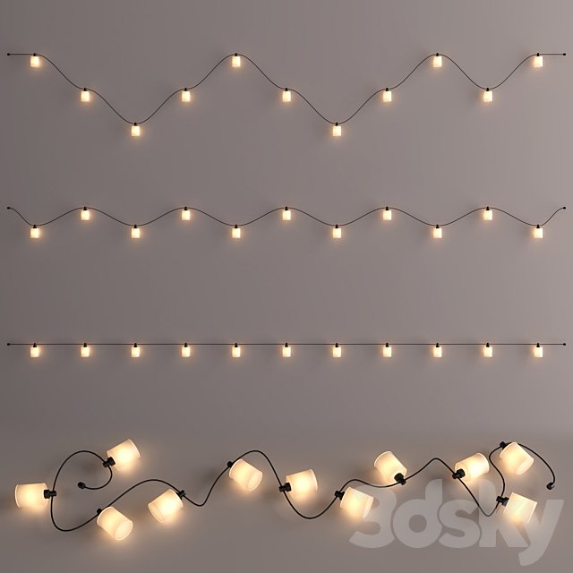 Editable garland barrel