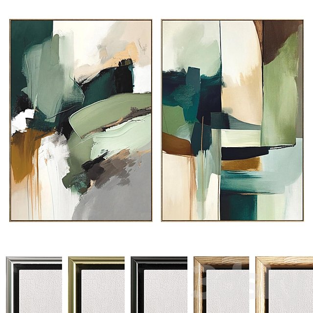 Plaster Two Photo Frame D-601