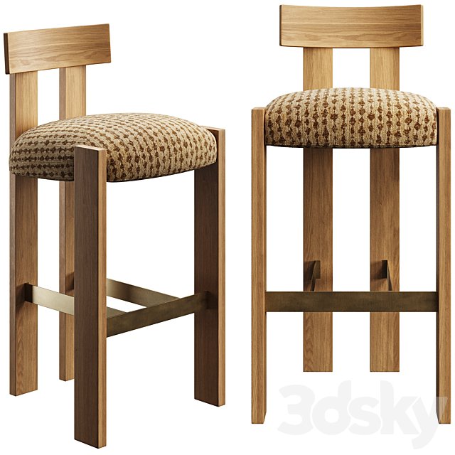 Bar stool Loc by Stahl and Band