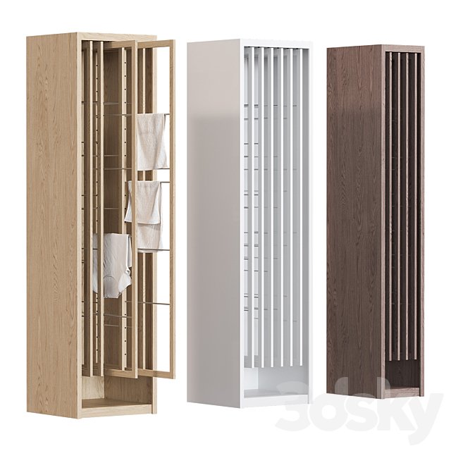 Clothes dryer in the closet