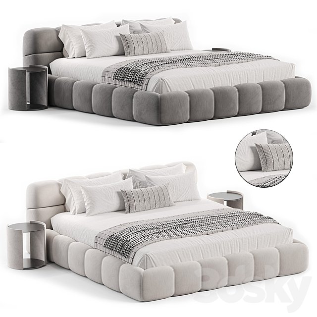 Tufty Bed By B&B Italia