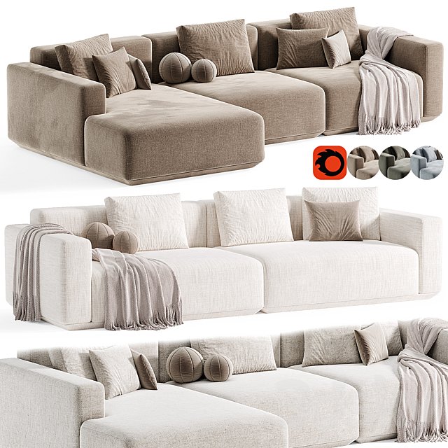 Corner Sofa Grant Sofa 02 By Lavsit