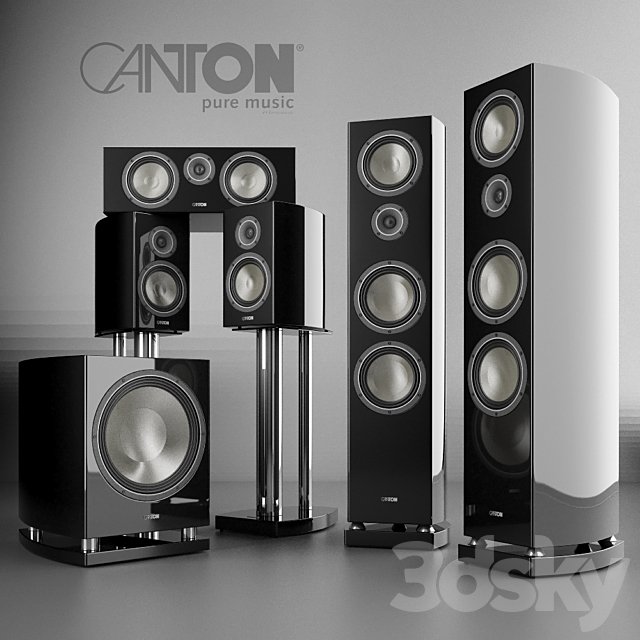 Hi-Fi speaker set Canton Vento