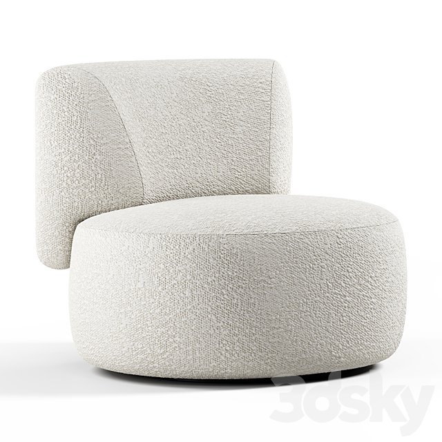 Collection Particulière - LEK, Armchair by Christophe Delcourt