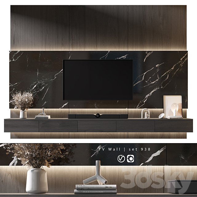 TV Wall | set 938