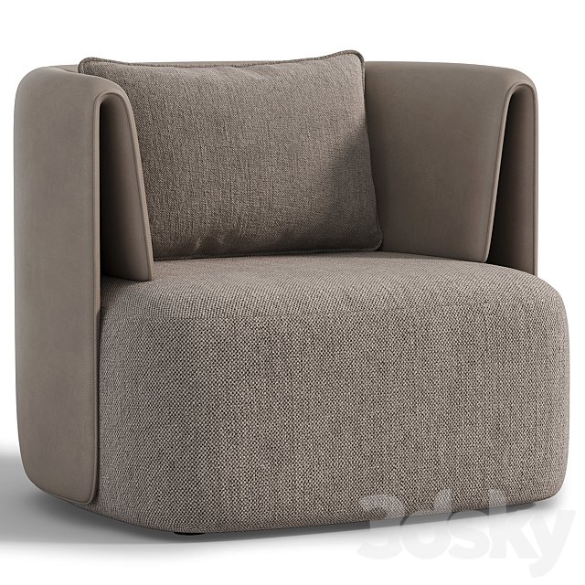 Elio Swivel Barrel Chair