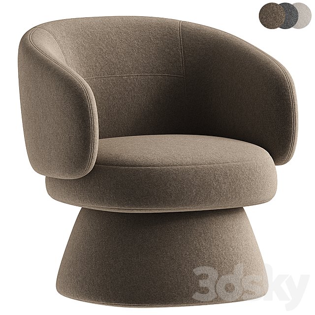 Air swivel chair