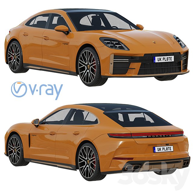 Porsche Panamera Turbo E-Hybrid 2024