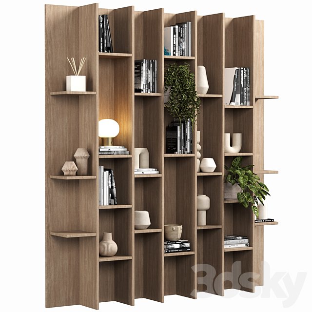 Cabinet with shelves 088