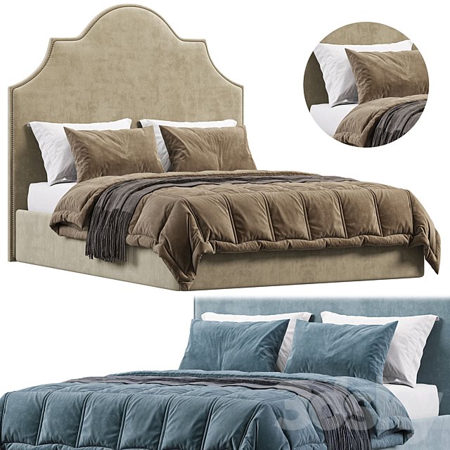BLOOMFIELD BED By Cazarina