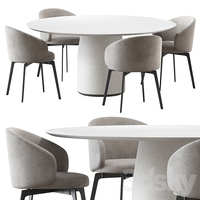 Table Bule chair Bea Lema
