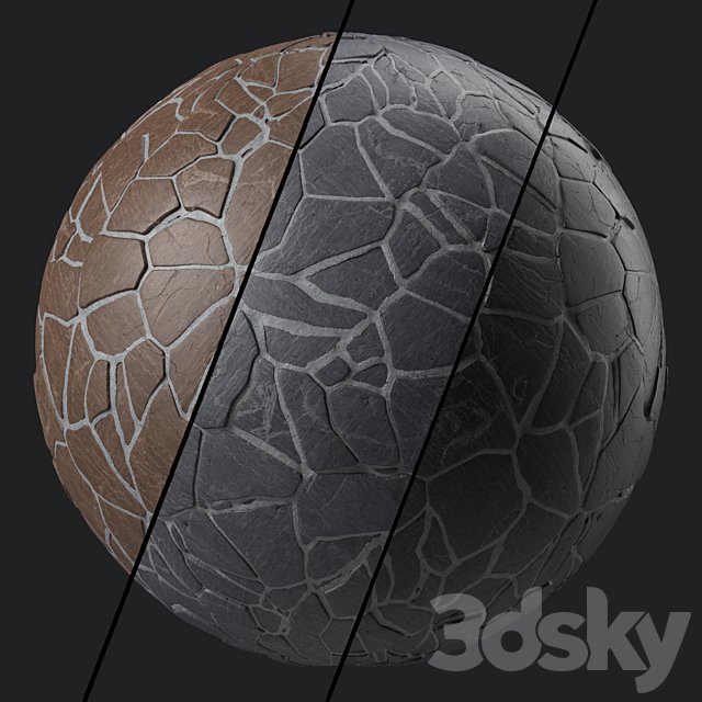 Pavement Materials 95- Sbsar Pbr 4k Seamless