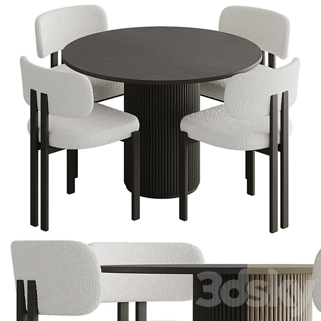 Dining table with chairs 003