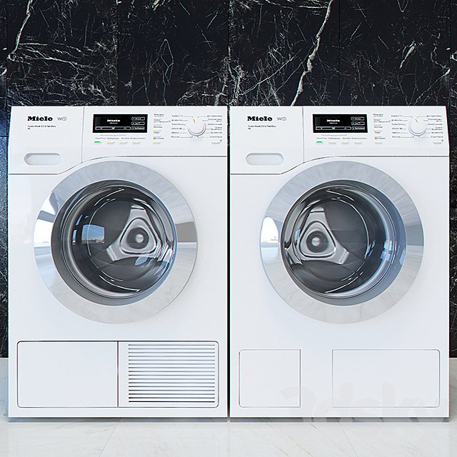 Miele T1 W1 washing machines and dryers
