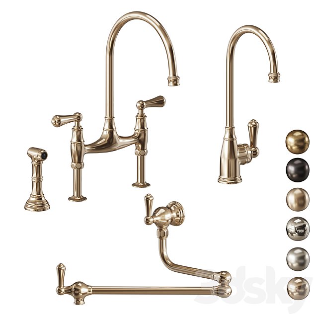 Perrin and Rowe Georgian Era Faucet