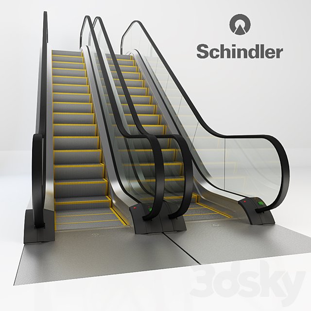 Schindler escalator