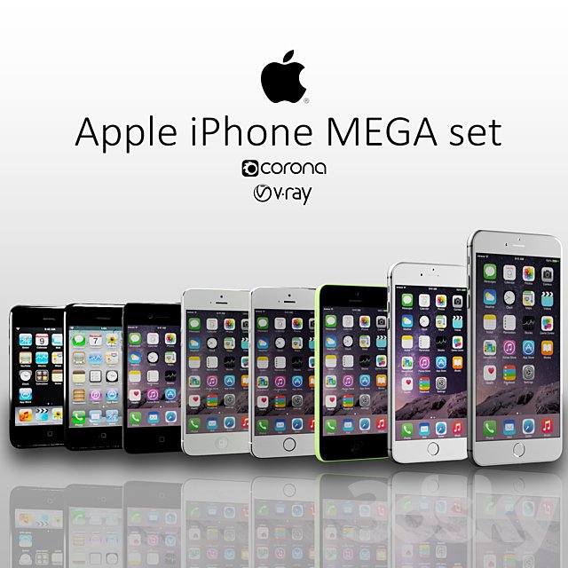 Iphone mega set