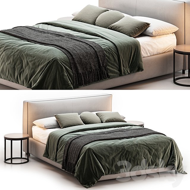 Curved Modern Bed by West Elm