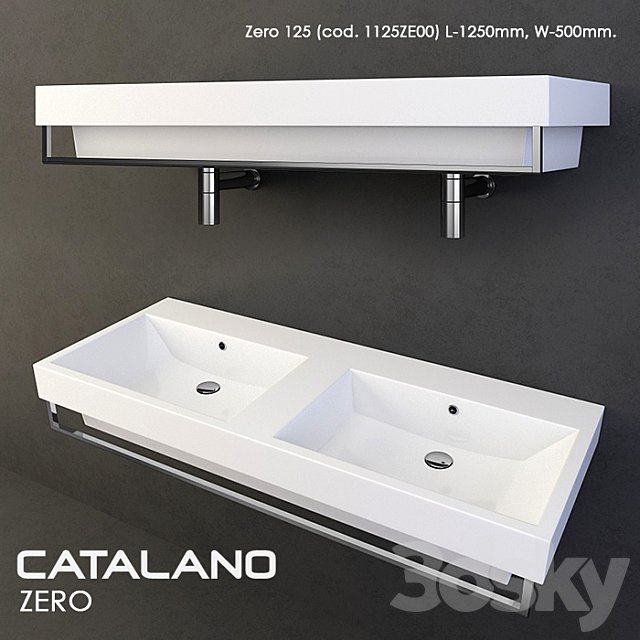 washbasin Catalano Zero (set)