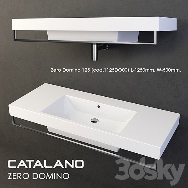 washbasin Catalano Zero Domino (set)