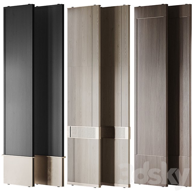 A set of rotating partitions for zoning space