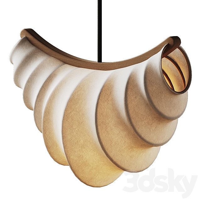 Croissant pendant lamp from helenloom