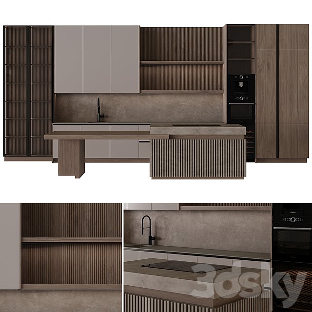 Modern style kitchen 56